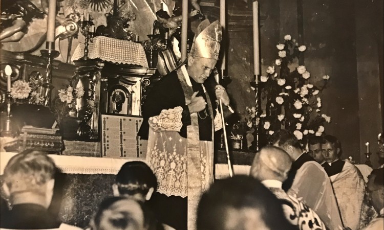 Kardynał Karol Wojtyła na Pijarskiej